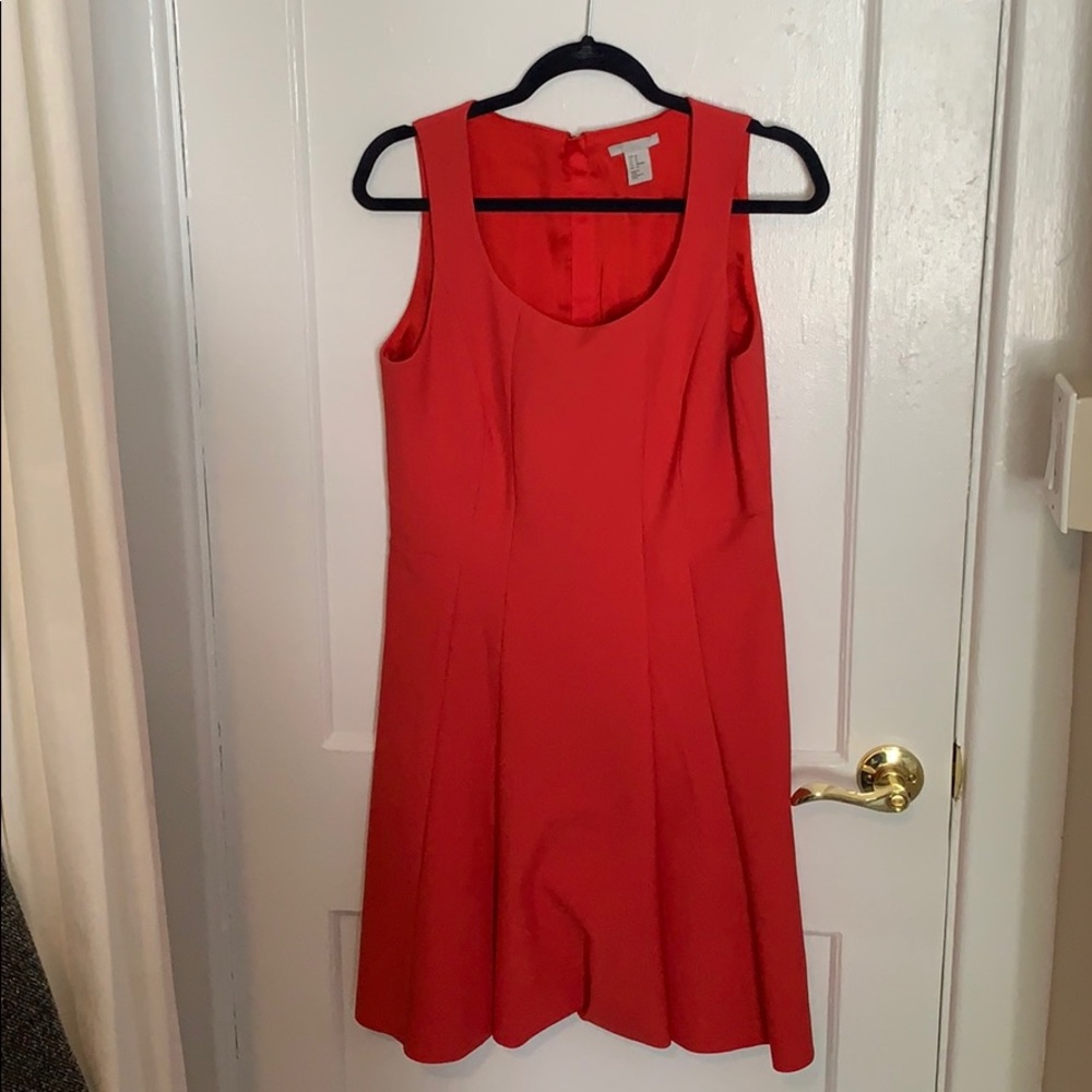 Red dress